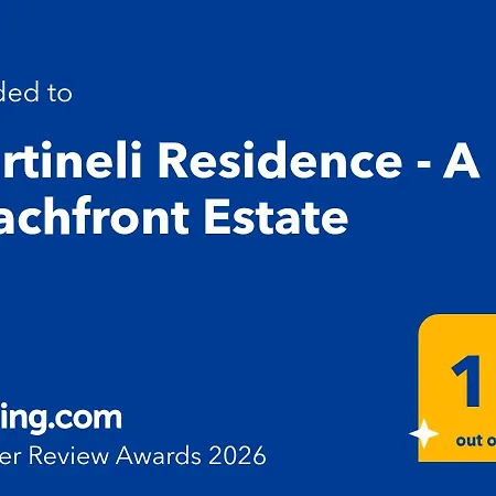 Martineli - A Beachfront Estate 빌라 *